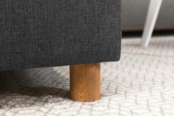 Crazy 4-sits Högervänd L-formad Schäslongsoffa i Tyg - Mörkgrå - Products - Möbler - Soffa - Divansoffa & schäslongsoffa - 3 sits soffa med divan
