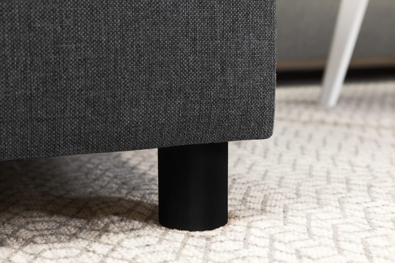 Crazy 4-sits Högervänd U-formad Large Soffa med Divan och Schäslong i Tyg - Mörkgrå - Products - Möbler - Soffa - Divansoffa & schäslongsoffa - 4 sits soffa med divan