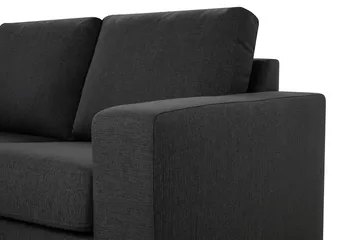 Crazy 4-sits Vändbar L-formad Divansoffa i Tyg - Mörkgrå - Products - Möbler - Soffa - Divansoffa & schäslongsoffa - 4 sits soffa med divan