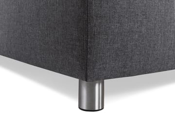 Crazy 4-sits Vändbar L-formad Divansoffa i Tyg - Mörkgrå - Products - Möbler - Soffa - Divansoffa & schäslongsoffa - 4 sits soffa med divan