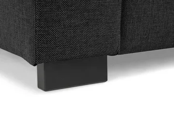 Crazy 4-sits Vändbar L-formad Divansoffa i Tyg - Mörkgrå - Products - Möbler - Soffa - Divansoffa & schäslongsoffa - 4 sits soffa med divan