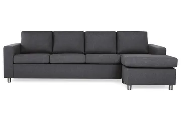 Crazy 4-sits Vändbar L-formad Divansoffa i Tyg