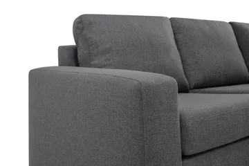 Crazy Limited Edition 4-sits Högervänd L-formad Schäslongsoffa i Tyg - Mörkgrå - Products - Möbler - Soffa - Divansoffa & schäslongsoffa - 4 sits soffa med divan