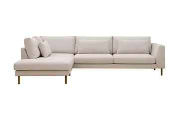Florenz 4-sits Vänstervänd L-formad Schäslongsoffa i Tyg