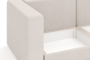 Hagblom 4-sits Divansoffa med Förvaring Vändbar - Beige - Products - Möbler - Soffa - Divansoffa & schäslongsoffa - 4 sits soffa med divan