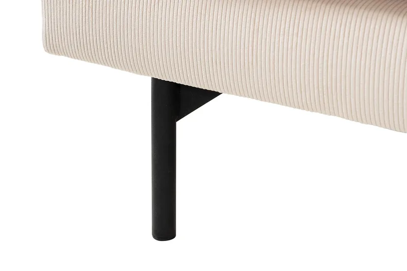 Menard 4-sits Högervänd L-formad Djup Schäslongsoffa i Manchester - Beige - Products - Möbler - Soffa - Divansoffa & schäslongsoffa - 4 sits soffa med divan