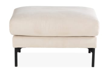 Menard 4-sits Vänstervänd L-formad Schäslongsoffa + Fotpall i Manchester - Beige - Products - Möbler - Soffa - Divansoffa & schäslongsoffa - 3 sits soffa med divan