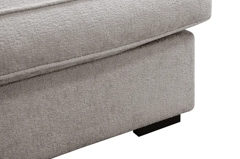 Rossita Lyx 4-sits Vänstervänd L-formad Extra Djup Schäslongsoffa i Chenille - Grå/Brun Chenille - Products - Möbler - Soffa - Divansoffa & schäslongsoffa - 4 sits soffa med divan