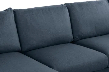 Trend 4-sits Vänstervänd U-formad Soffa med Divan och Schäslong i Tyg - Blå - Products - Möbler - Soffa - Divansoffa & schäslongsoffa - 4 sits soffa med divan
