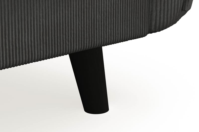 Trend Lyx 4-sits Högervänd L-formad Schäslongsoffa i Manchester - Mörkgrå - Products - Möbler - Soffa - Divansoffa & schäslongsoffa - 4 sits soffa med divan