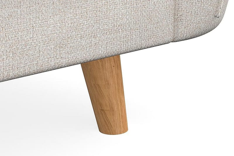 Trend Lyx 4-sits Högervänd L-formad Schäslongsoffa i Tyg - Beige - Products - Möbler - Soffa - Divansoffa & schäslongsoffa - 4 sits soffa med divan