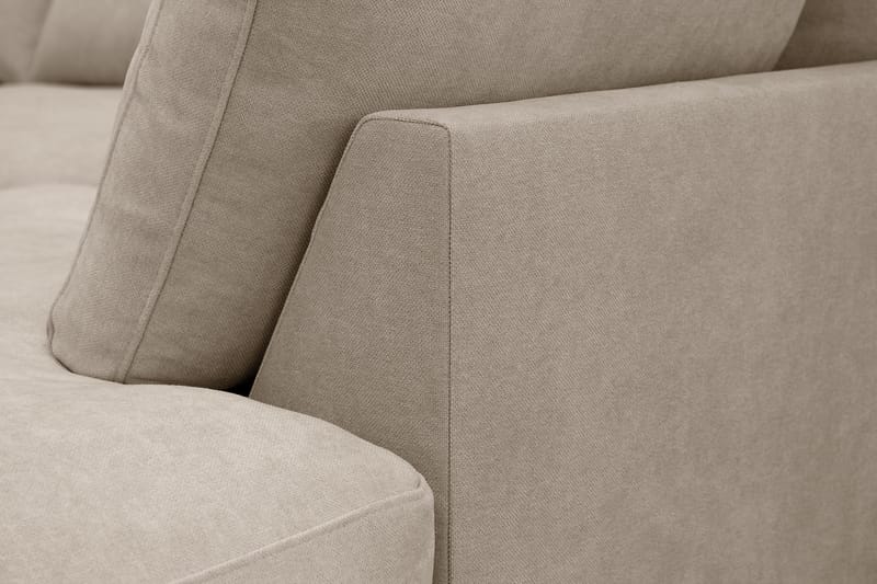 Valencia Extra Djup 4-sits Soffa med Schäslong Höger - Brun - Products - Möbler - Soffa - Divansoffa & schäslongsoffa - 4 sits soffa med divan