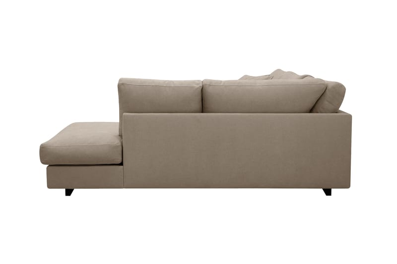 Valencia Extra Djup 4-sits Soffa med Schäslong Höger - Brun - Products - Möbler - Soffa - Divansoffa & schäslongsoffa - 4 sits soffa med divan