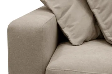 Valencia Extra Djup 4-sits Soffa med Schäslong Höger - Brun - Products - Möbler - Soffa - Divansoffa & schäslongsoffa - 4 sits soffa med divan