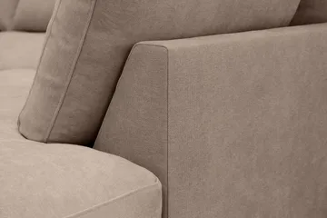 Valencia Extra Djup 4-sits Soffa med Schäslong Höger - Mörkbrun - Products - Möbler - Soffa - Divansoffa & schäslongsoffa - 4 sits soffa med divan