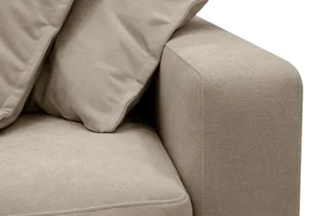 Valencia Extra Djup 4-sits Soffa med Schäslong Vänster - Brun - Products - Möbler - Soffa - Divansoffa & schäslongsoffa - 4 sits soffa med divan