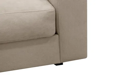 Valencia Extra Djup 4-sits Soffa med Schäslong Vänster - Brun - Products - Möbler - Soffa - Divansoffa & schäslongsoffa - 4 sits soffa med divan