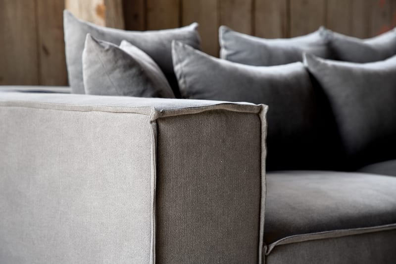 Gillholmen Soffa 2-sits - Svart/Grå - Products - Möbler - Soffa - 2 sits soffa