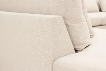 Grande 5-sits U-Soffa med Divan Höger - Beige Tyg - Products - Möbler - Soffa - U-soffa