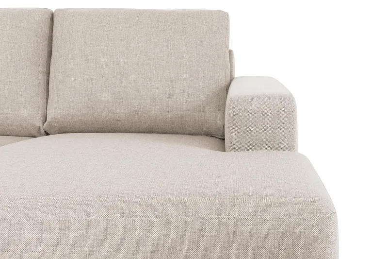 Crazy 7-sits Högervänd U-formad XX-Large Hörnsoffa med divan i Tyg - Beige - Products - Möbler - Soffa - Hörnsoffa - Hörnsoffa med divan