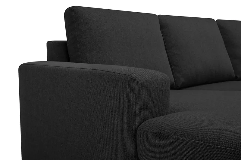 Crazy 7-sits Vändbar U-formad XX-Large Hörnsoffa med divan i Tyg - Mörkgrå / Antracit - Products - Möbler - Soffa - Hörnsoffa