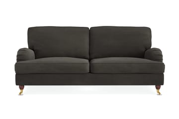 Howard Lyx 3-sits Manchestersoffa - Mörkgrå - Products - Möbler - Soffa - 3 sits soffa