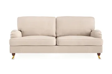 Howard Lyx 3-sits Tygsoffa - Beige - Products - Möbler - Soffa - 3 sits soffa