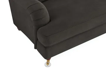 Howard Lyx 4-sits Manchestersoffa - Mörkgrå - Products - Möbler - Soffa - Howardsoffa
