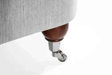 Howard Riviera 3-sits Svängd Tygsoffa - Grå - Products - Möbler - Soffa - 3 sits soffa