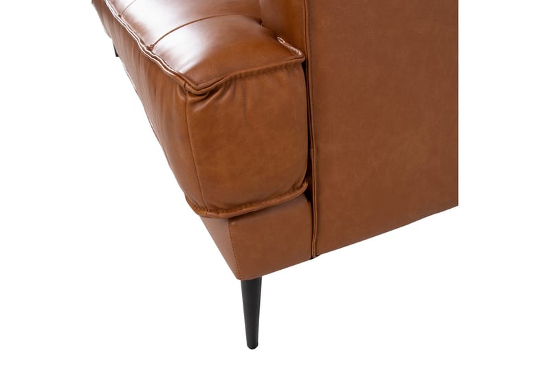 Leo Soffa Ljusbrun - Products - Möbler - Soffa - Skinnsoffa