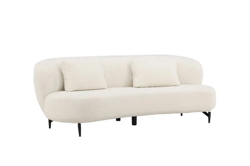 Luna Soffa 2-sits - Vit - Products - Möbler - Soffa - 2 sits soffa