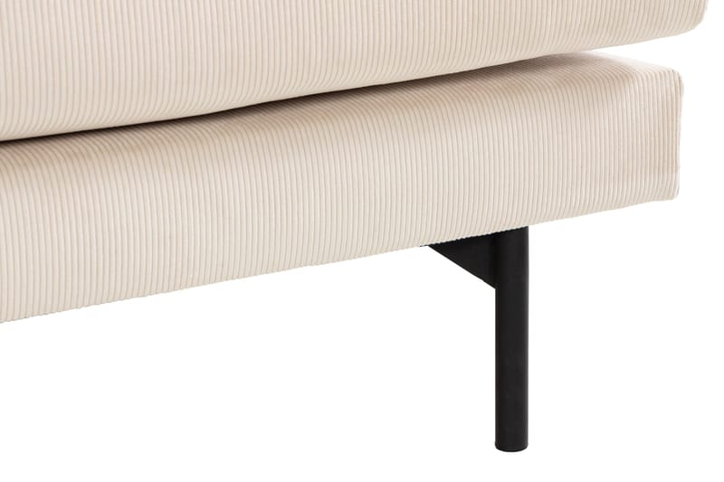 Menard 3-sits Djup Manchestersoffa - Beige - Products - Möbler - Soffa - 3 sits soffa