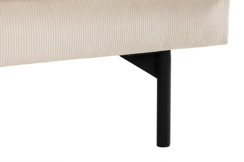 Menard 4-sits Djup Manchestersoffa - Beige - Products - Möbler - Soffa - 4 sits soffa