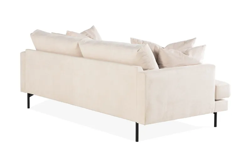 Menard 4-sits Djup Manchestersoffa - Beige - Products - Möbler - Soffa - 4 sits soffa