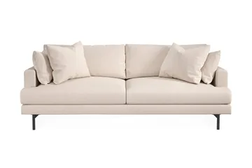 Menard 4-sits Djup Tygsoffa, Beige