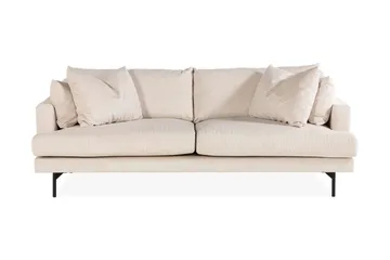 Menard Soffgrupp 4-sits + 4-sits Manchestersoffa - Beige - Products - Möbler - Soffa - Soffgrupp