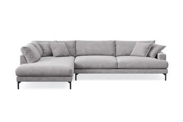 Menard Premium 5-sits Vänstervänd L-formad Djup Schäslongsoffa i Chenille