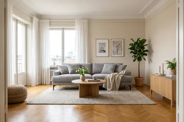Menard Premium 4-sits Djup Soffa i Chenille - Grå - Products - Möbler - Soffa - 4 sits soffa