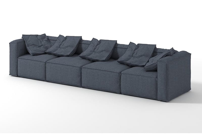 Oceanis Hörnmodul/armstödsmodul höger - Mörkgrå - Products - Möbler - Soffa - Modulsoffa - Hörnmodul