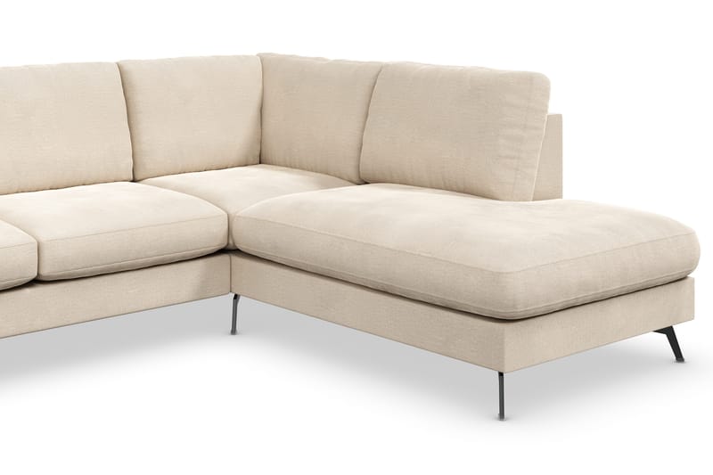 Ocean Lyx U-soffa med Schäslong Höger - Beige - Products - Möbler - Soffa - U-soffa