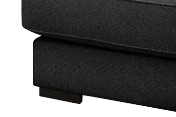 Optus 6-sits U-soffa med Divan och schäslong vänster - Svart - Products - Möbler - Soffa - U-soffa
