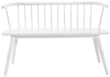 Pinnsoffa vit - Dalsland - Vit - Products - Möbler - Soffa - Kökssoffa & pinnsoffa