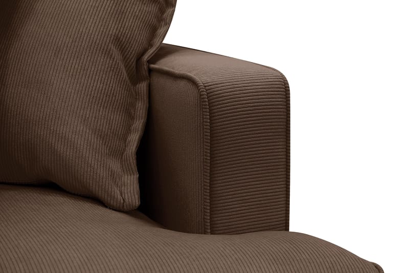 Rossita Lyx 2,5-sits Extra djup Soffa i Manchester - Mörkbrun - Products - Möbler - Soffa - 3 sits soffa
