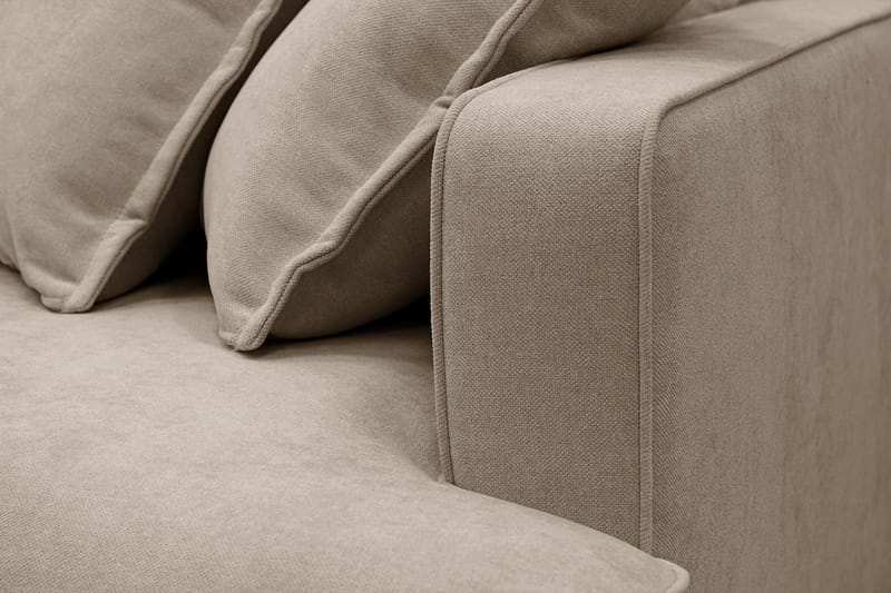 Rossita Lyx 2,5-sits Extra djup Soffa i Tyg - Brun - Products - Möbler - Soffa - 3 sits soffa