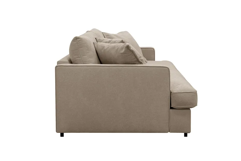 Rossita Lyx 2,5-sits Extra djup Soffa i Tyg - Brun - Products - Möbler - Soffa - 3 sits soffa