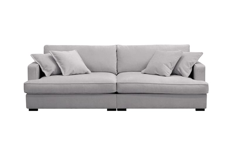 Rossita Lyx 3-sits Extra djup Soffa i Chenille, Grå
