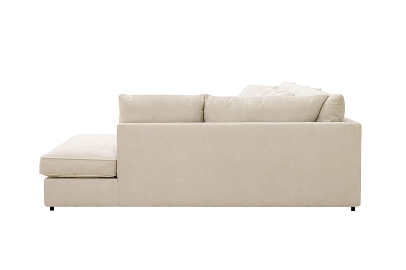 Rossita Lyx 5-sits Vänstervänd U-formad Extra djup Soffa med Divan och Schäslong i Chenille - Beige - Products - Möbler - Soffa - U-soffa