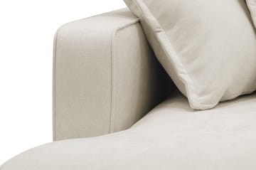 Rossita Lyx 6-sits Vänstervänd U-formad Extra djup Soffa med Divan och Schäslong i Tyg - Beige - Products - Möbler - Soffa - U-soffa