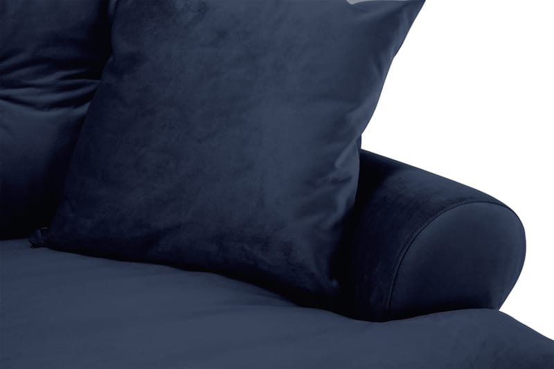Andrew Soffgrupp 2+1 Sammet - Blå - Products - Möbler - Soffa - Soffgrupp - Howard soffgrupp