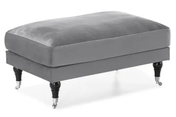 Andrew Soffgrupp 2+1 Sammet - Ljusgrå - Products - Möbler - Soffa - Soffgrupp - Howard soffgrupp